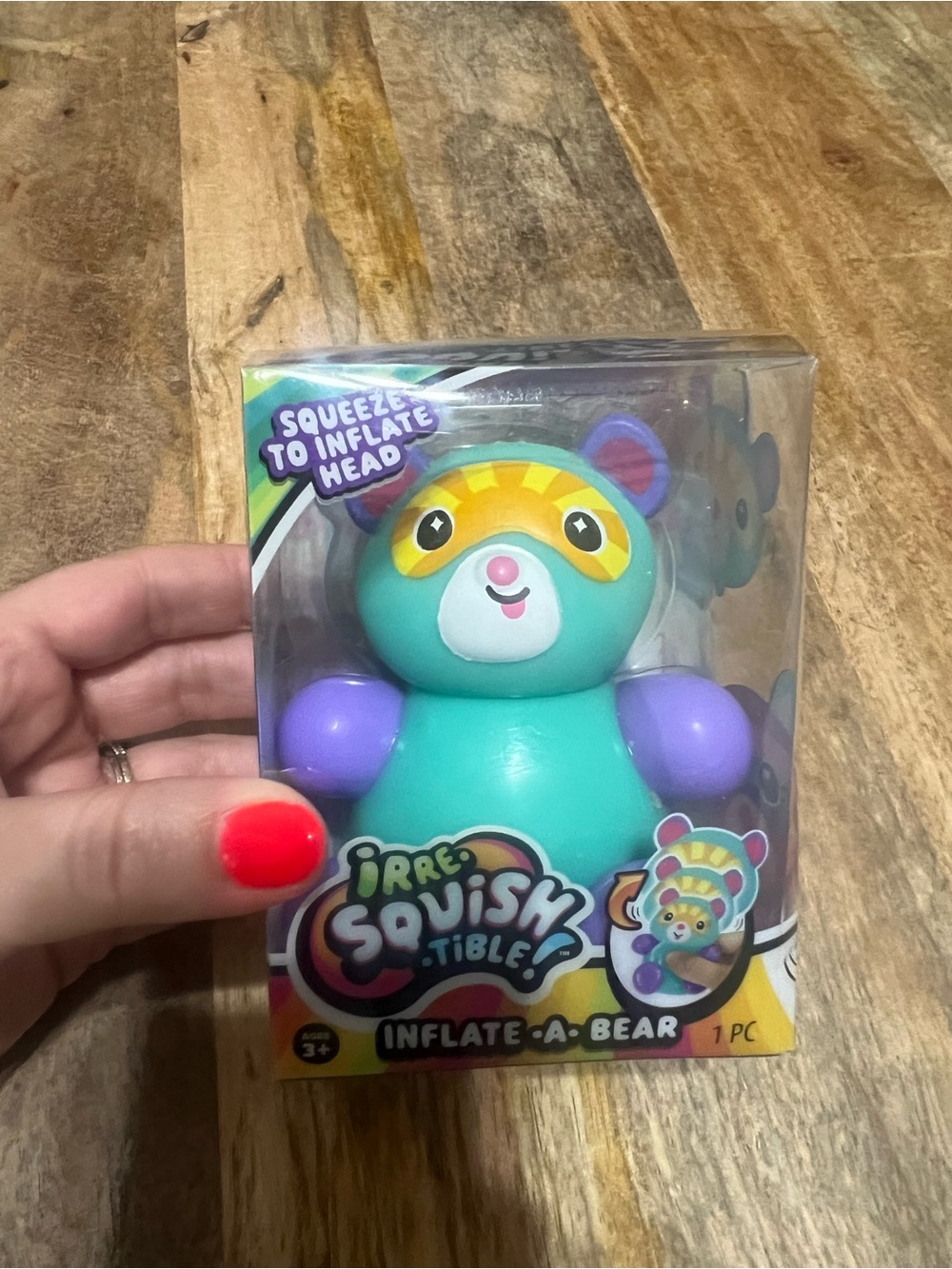 Irre-SQUISH-tible Inflate-A-Bear